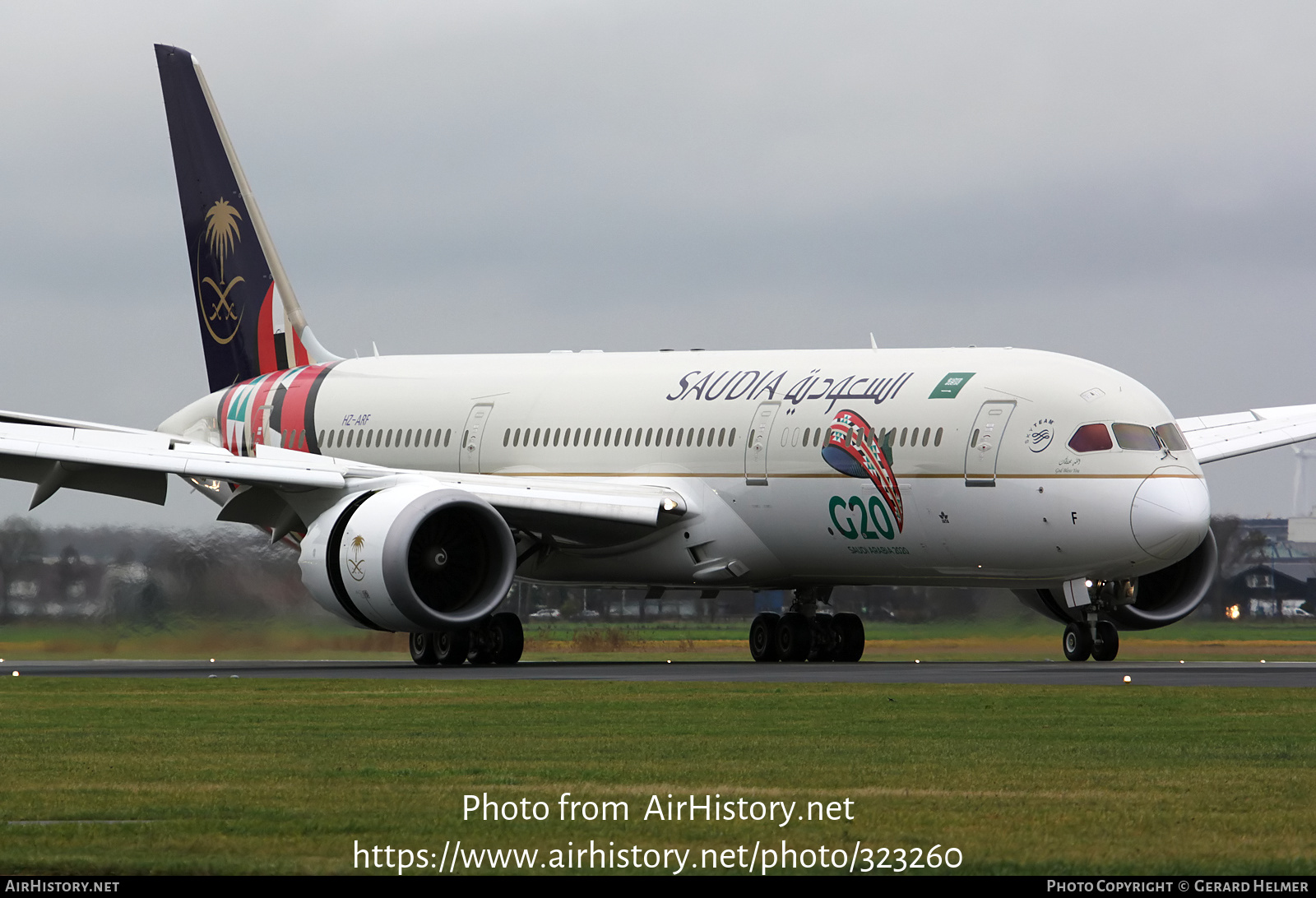 Aircraft Photo of HZ-ARF | Boeing 787-9 Dreamliner | Saudia - Saudi Arabian Airlines | AirHistory.net #323260