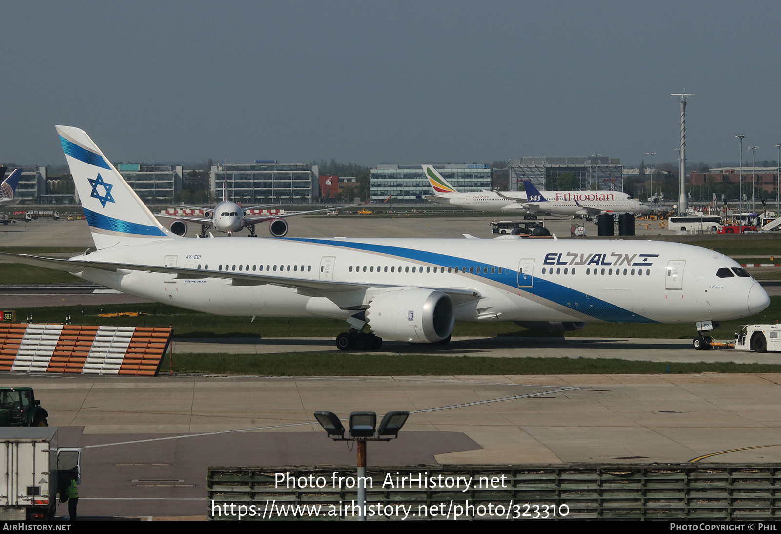 Aircraft Photo of 4X-EDI | Boeing 787-9 Dreamliner | El Al Israel Airlines | AirHistory.net #323310