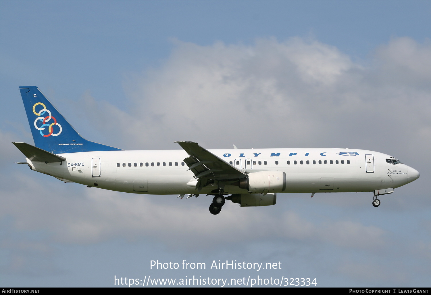 Aircraft Photo of SX-BMC | Boeing 737-42J | Olympic | AirHistory.net #323334