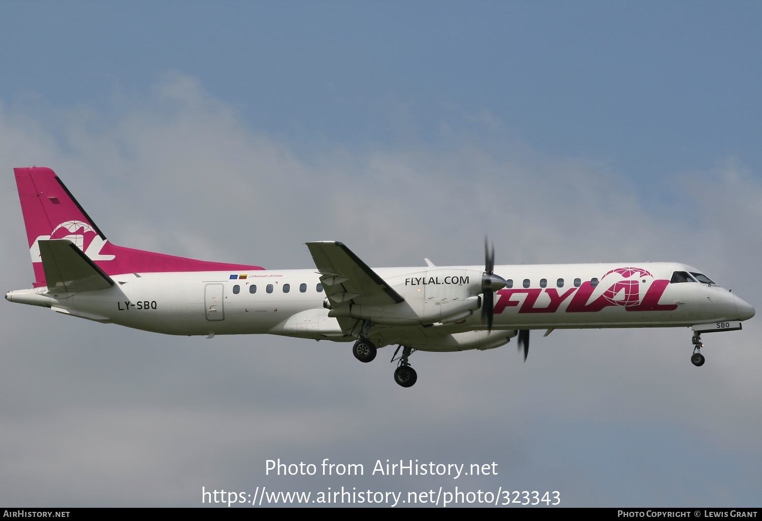 Aircraft Photo of LY-SBQ | Saab 2000 | FlyLAL - Lithuanian Airlines | AirHistory.net #323343