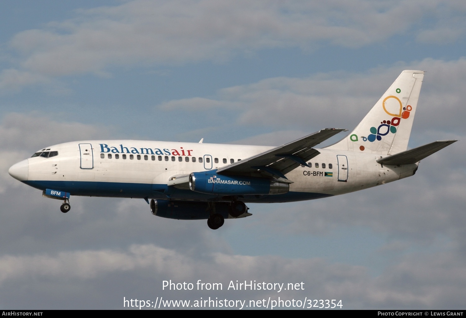 Aircraft Photo of C6-BFM | Boeing 737-2K5/Adv | Bahamasair | AirHistory.net #323354