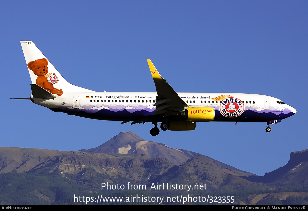 Aircraft Photo of D-AHFR | Boeing 737-8K5 | TUIfly | AirHistory.net #323355