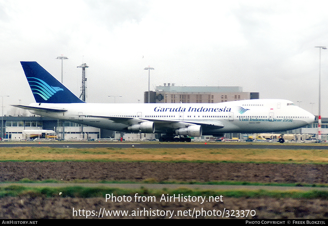 Aircraft Photo of C-GNXH | Boeing 747-129(M) | Garuda Indonesia | AirHistory.net #323370