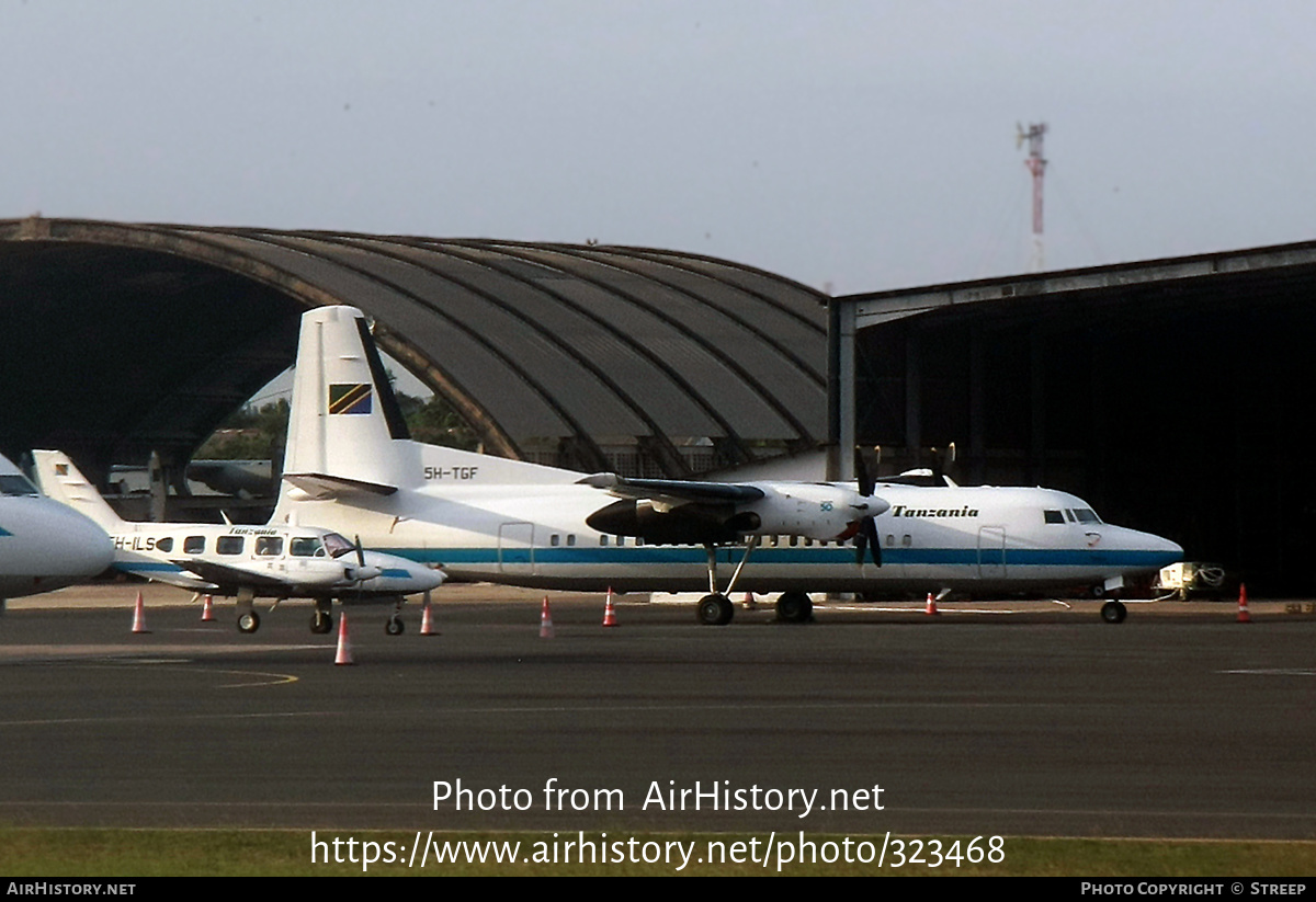 Aircraft Photo of 5H-TGF | Fokker 50 | Tanzania Government | AirHistory.net #323468