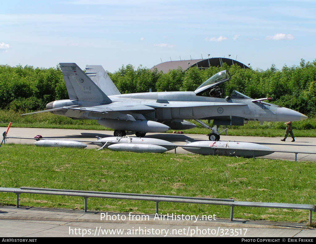 Aircraft Photo of 188736 | McDonnell Douglas CF-188 Hornet | Canada - Air Force | AirHistory.net #323517