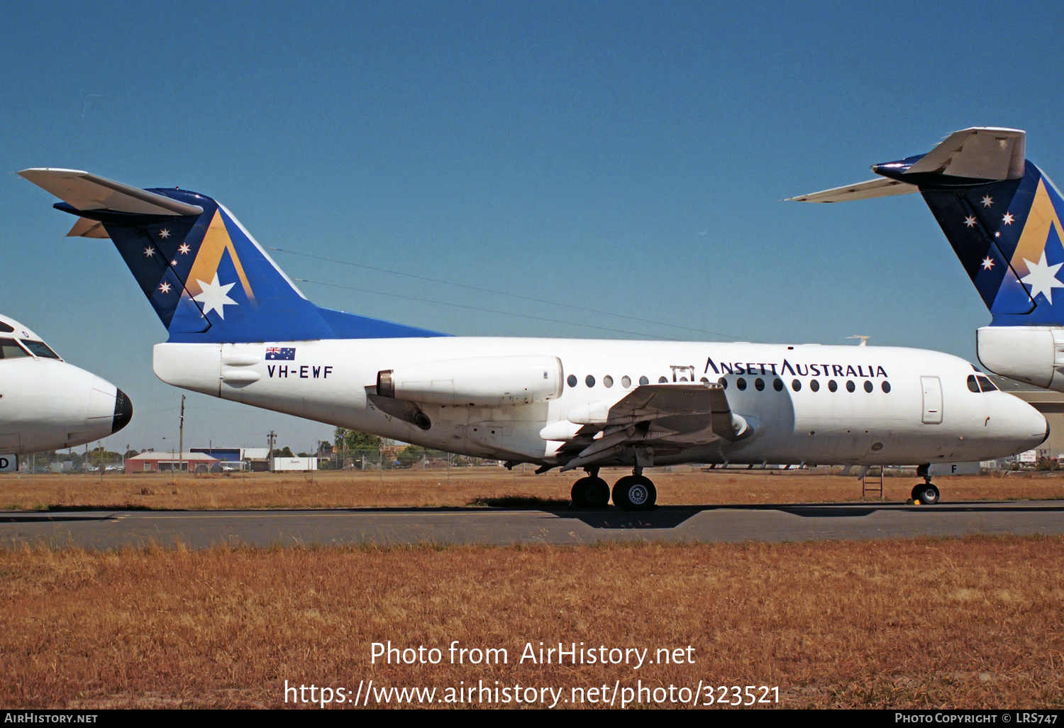 Aircraft Photo of VH-EWF | Fokker F28-3000 Fellowship | Ansett Australia | AirHistory.net #323521