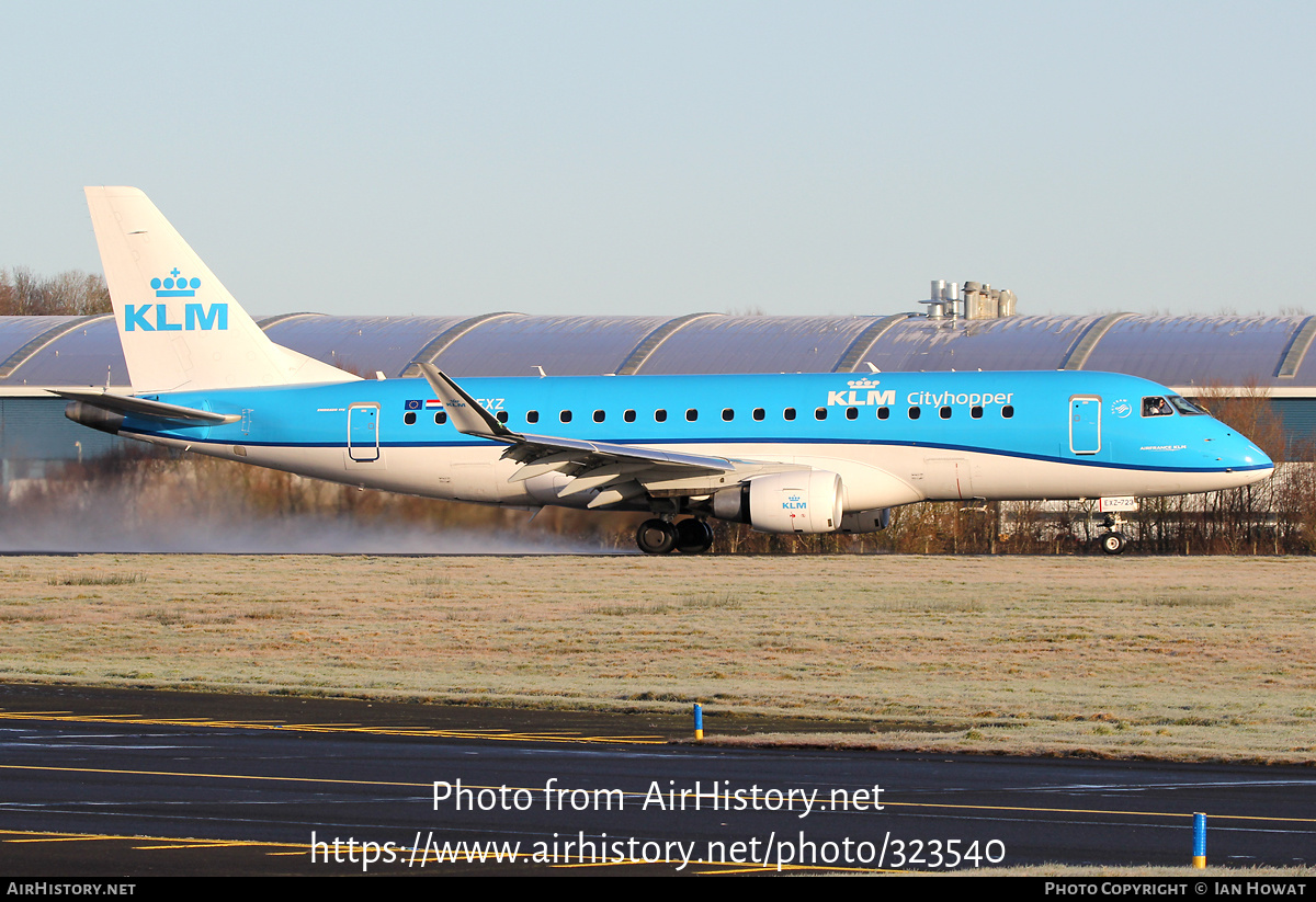 Aircraft Photo of PH-EXZ | Embraer 175STD (ERJ-170-200STD) | KLM Cityhopper | AirHistory.net #323540