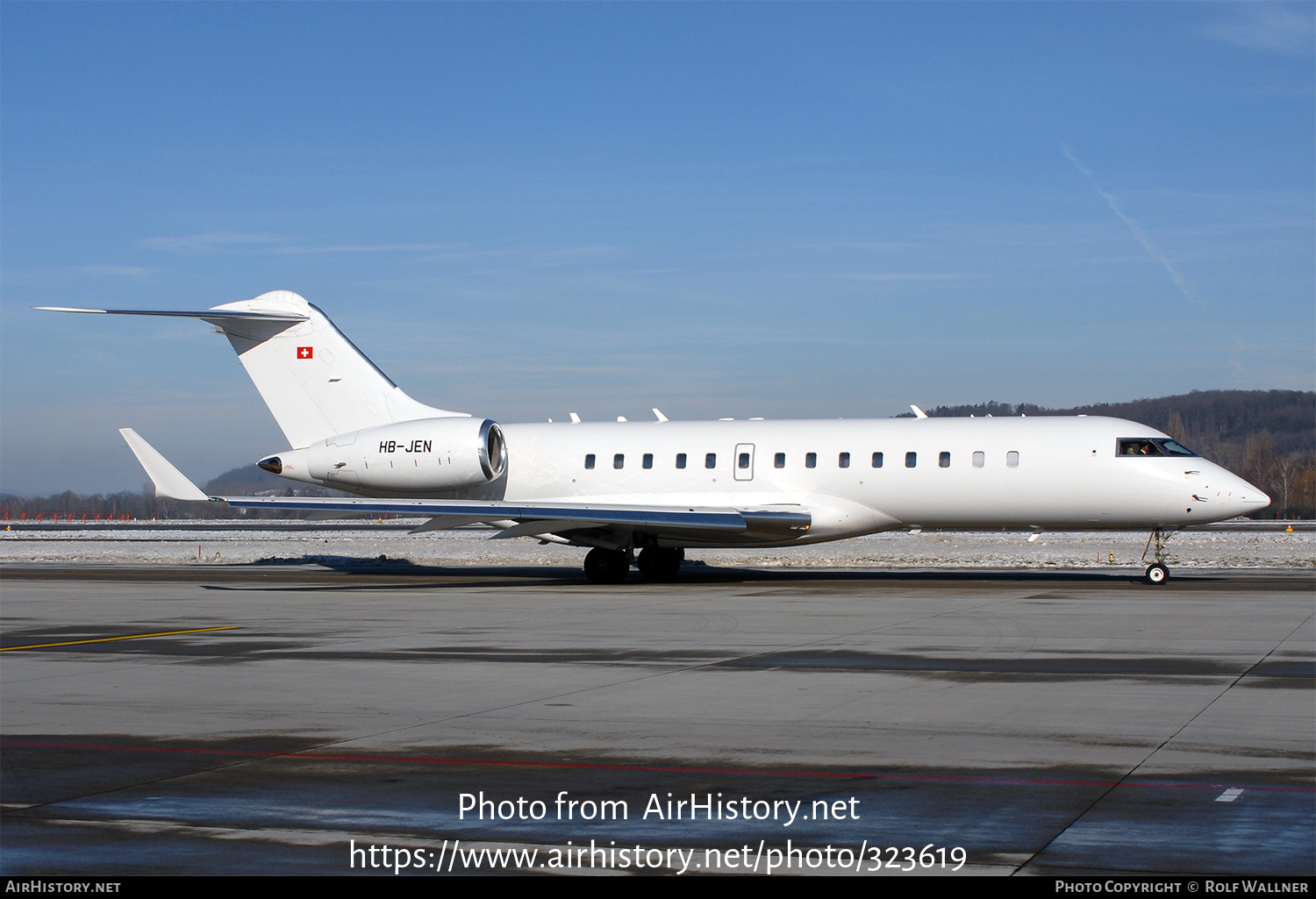 Aircraft Photo of HB-JEN | Bombardier Global Express (BD-700-1A10) | AirHistory.net #323619