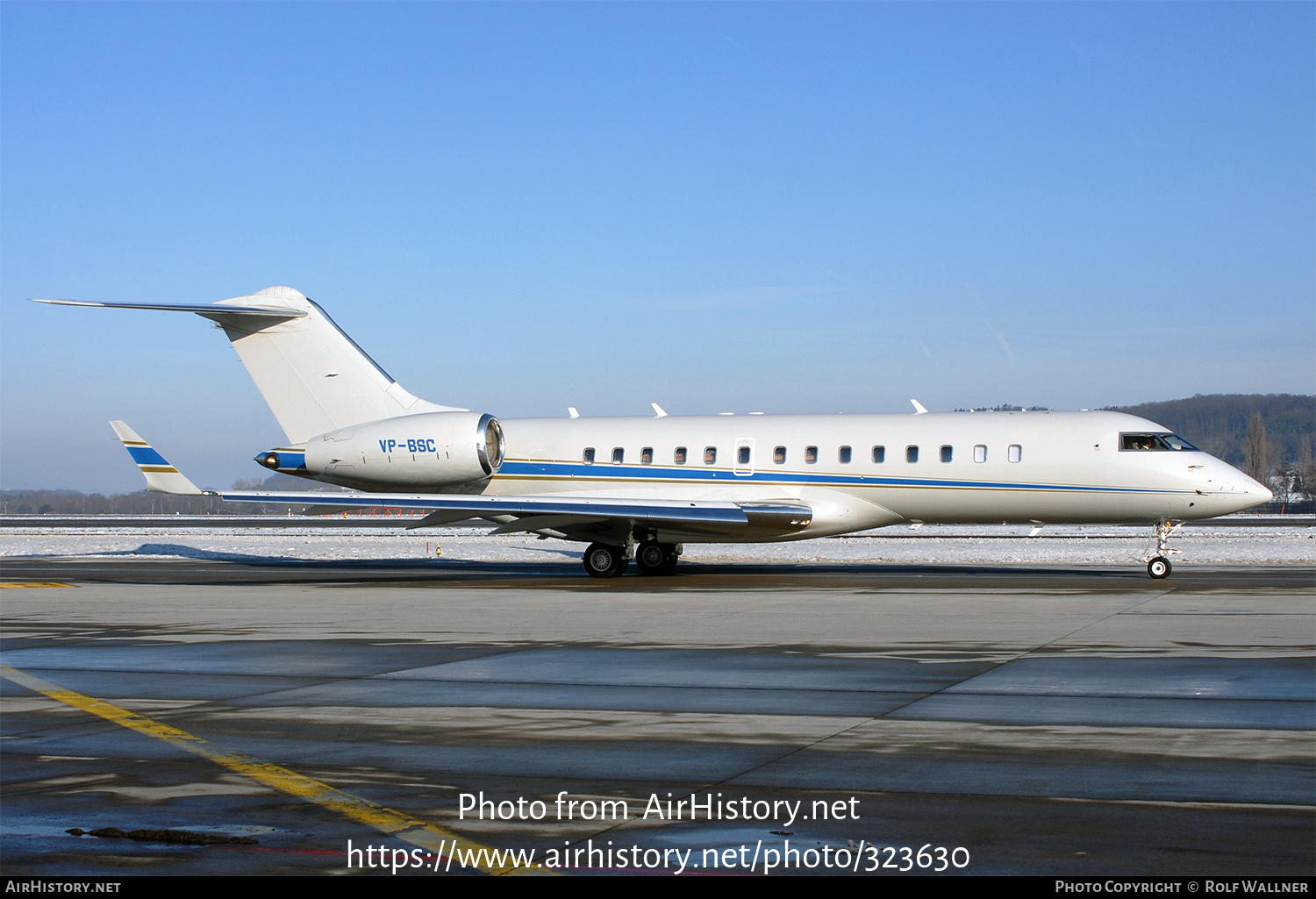 Aircraft Photo of VP-BSC | Bombardier Global Express (BD-700-1A10) | AirHistory.net #323630