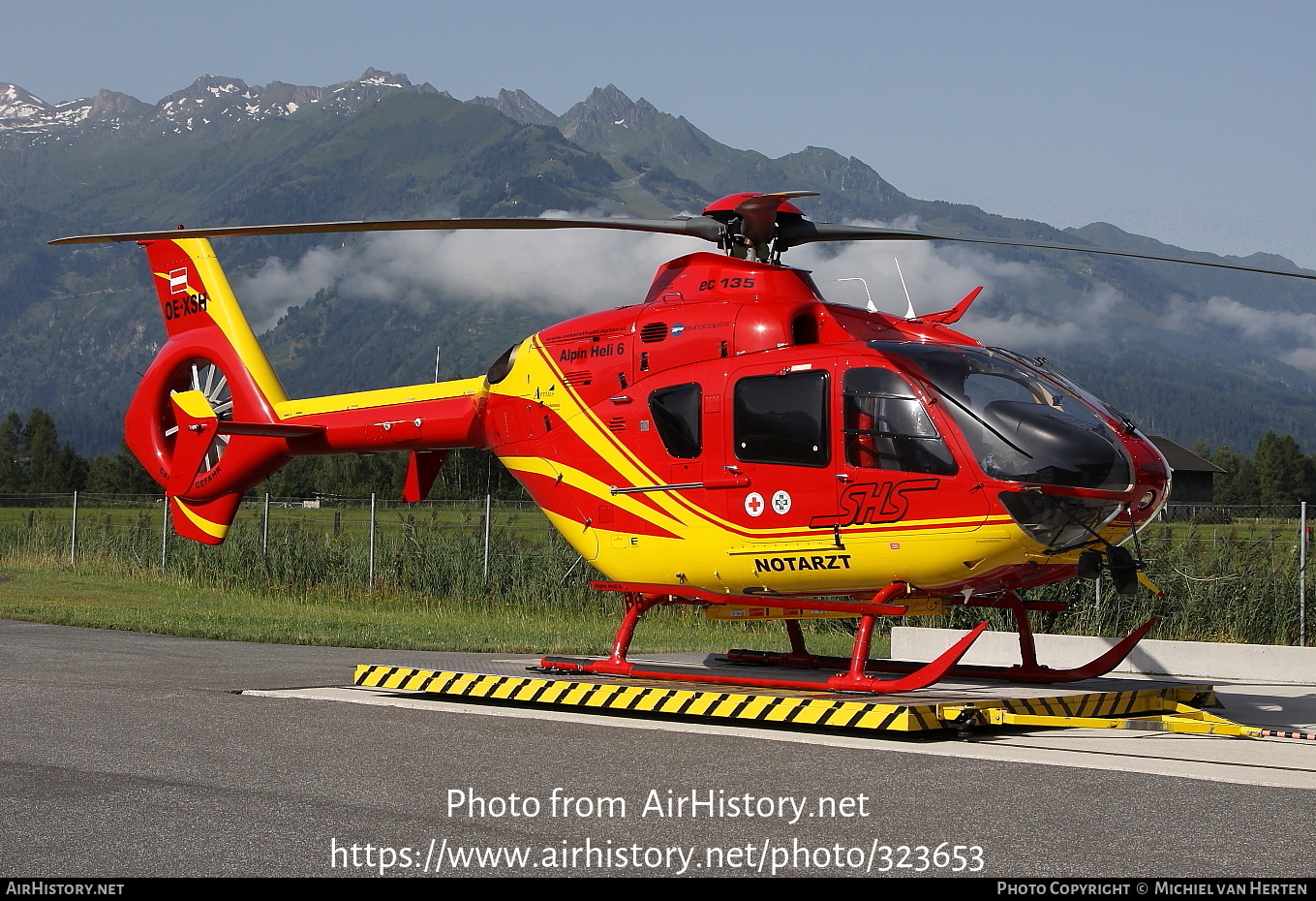 Aircraft Photo of OE-XSH | Eurocopter EC-135T-1 | SHS - Schider Helicopter Service | AirHistory.net #323653