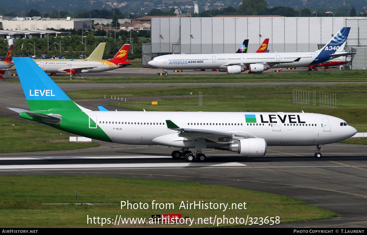 Aircraft Photo of F-HLVL | Airbus A330-202 | Level | AirHistory.net #323658