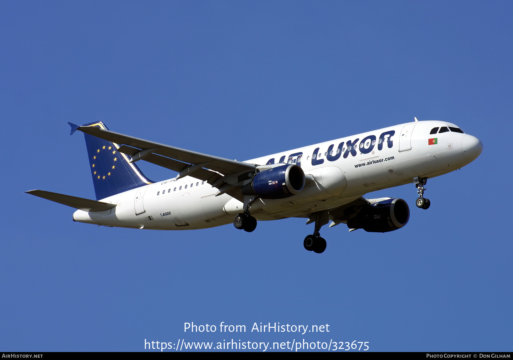 Aircraft Photo of CS-TNB | Airbus A320-211 | Air Luxor | AirHistory.net #323675