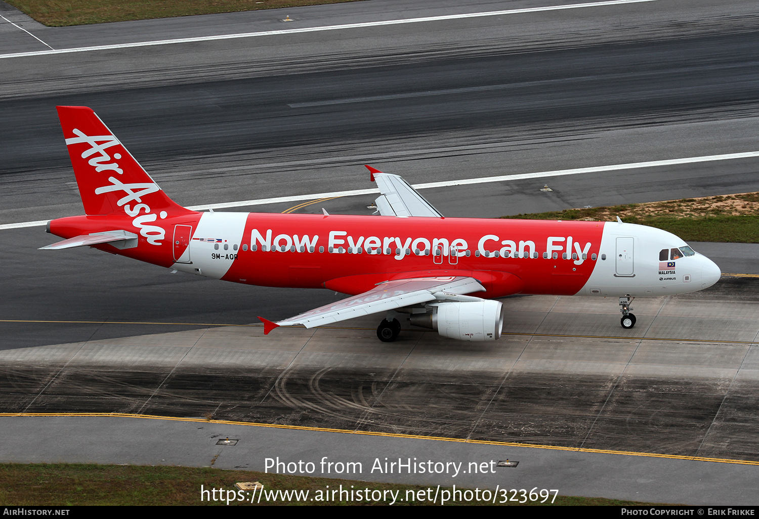 Aircraft Photo of 9M-AQR | Airbus A320-216 | AirAsia | AirHistory.net #323697