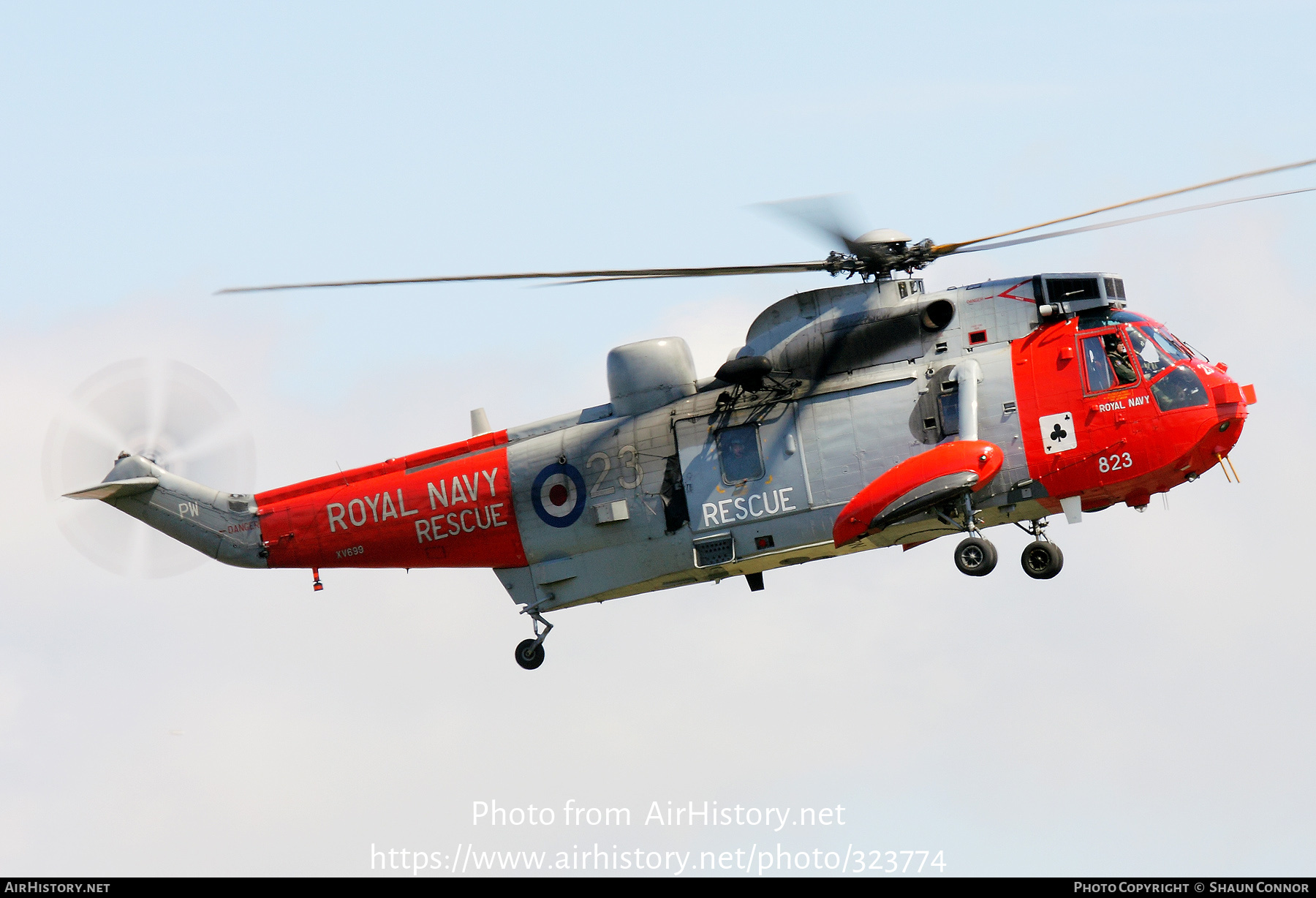 Aircraft Photo of XV699 | Westland WS-61 Sea King HU5 | UK - Navy | AirHistory.net #323774