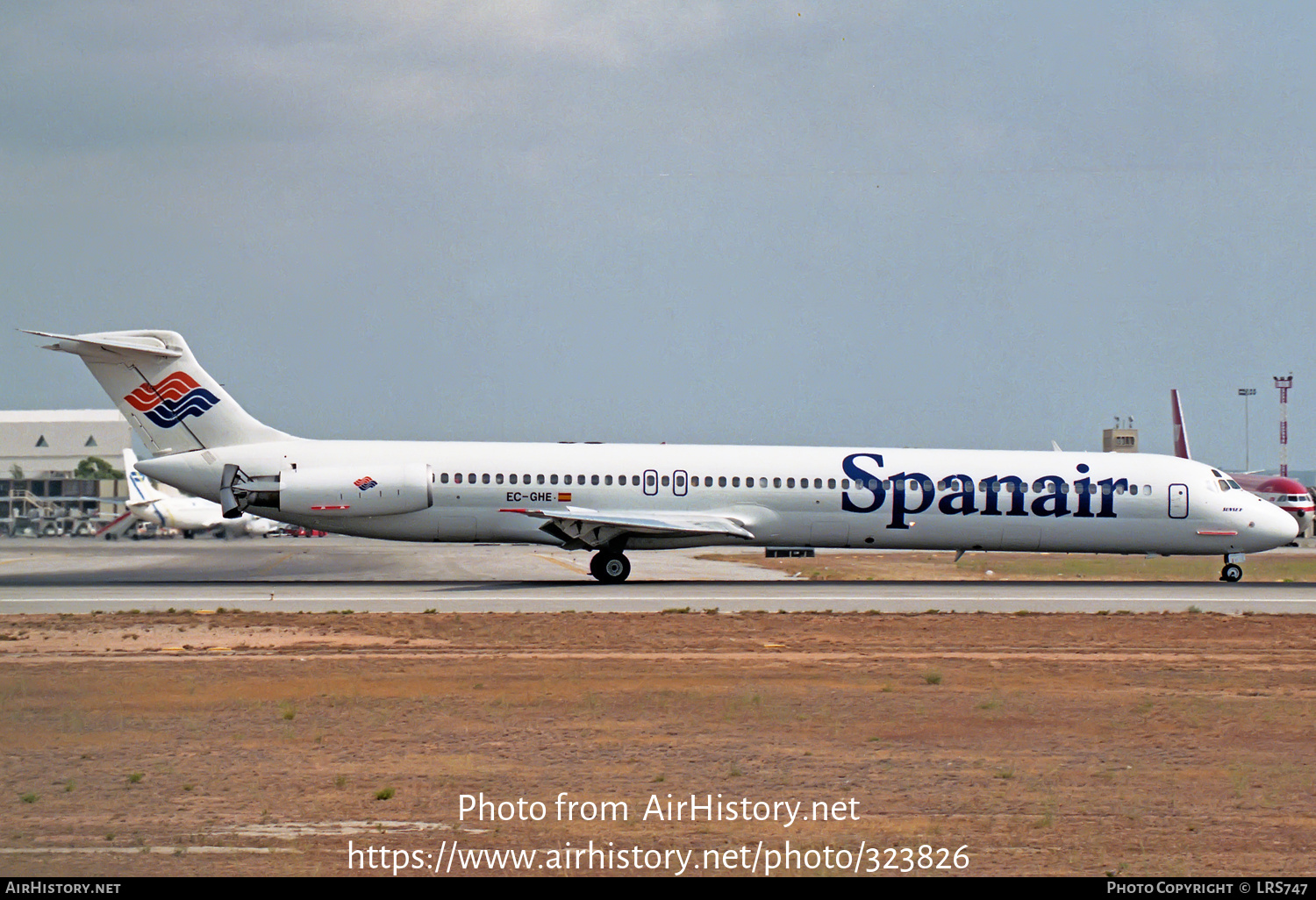 Aircraft Photo of EC-GHE | McDonnell Douglas MD-83 (DC-9-83) | Spanair | AirHistory.net #323826