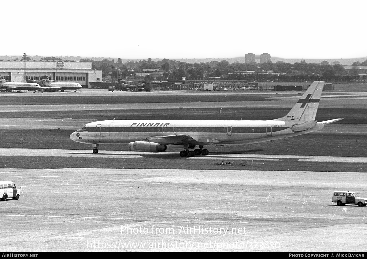 Aircraft Photo of OH-LFT | McDonnell Douglas DC-8-62CF | Finnair | AirHistory.net #323830