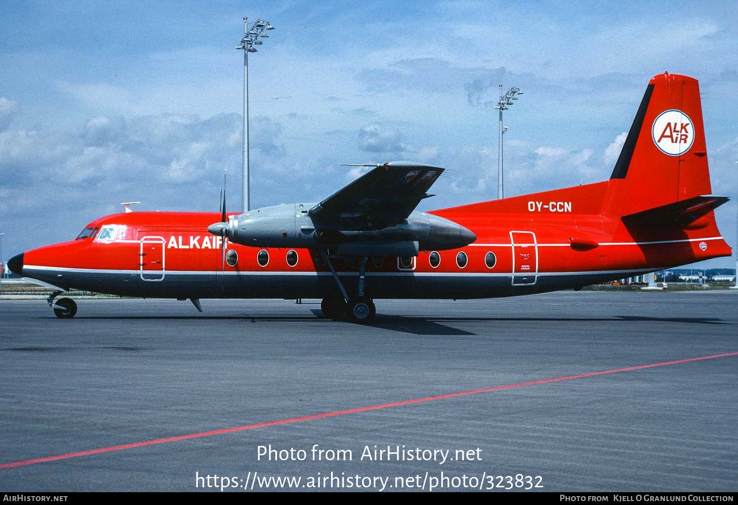 Aircraft Photo of OY-CCN | Fokker F27-600 Friendship | Alkair | AirHistory.net #323832