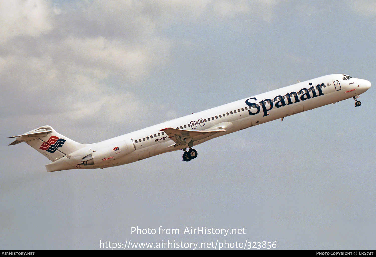 Aircraft Photo of EC-FSY | McDonnell Douglas MD-83 (DC-9-83) | Spanair | AirHistory.net #323856