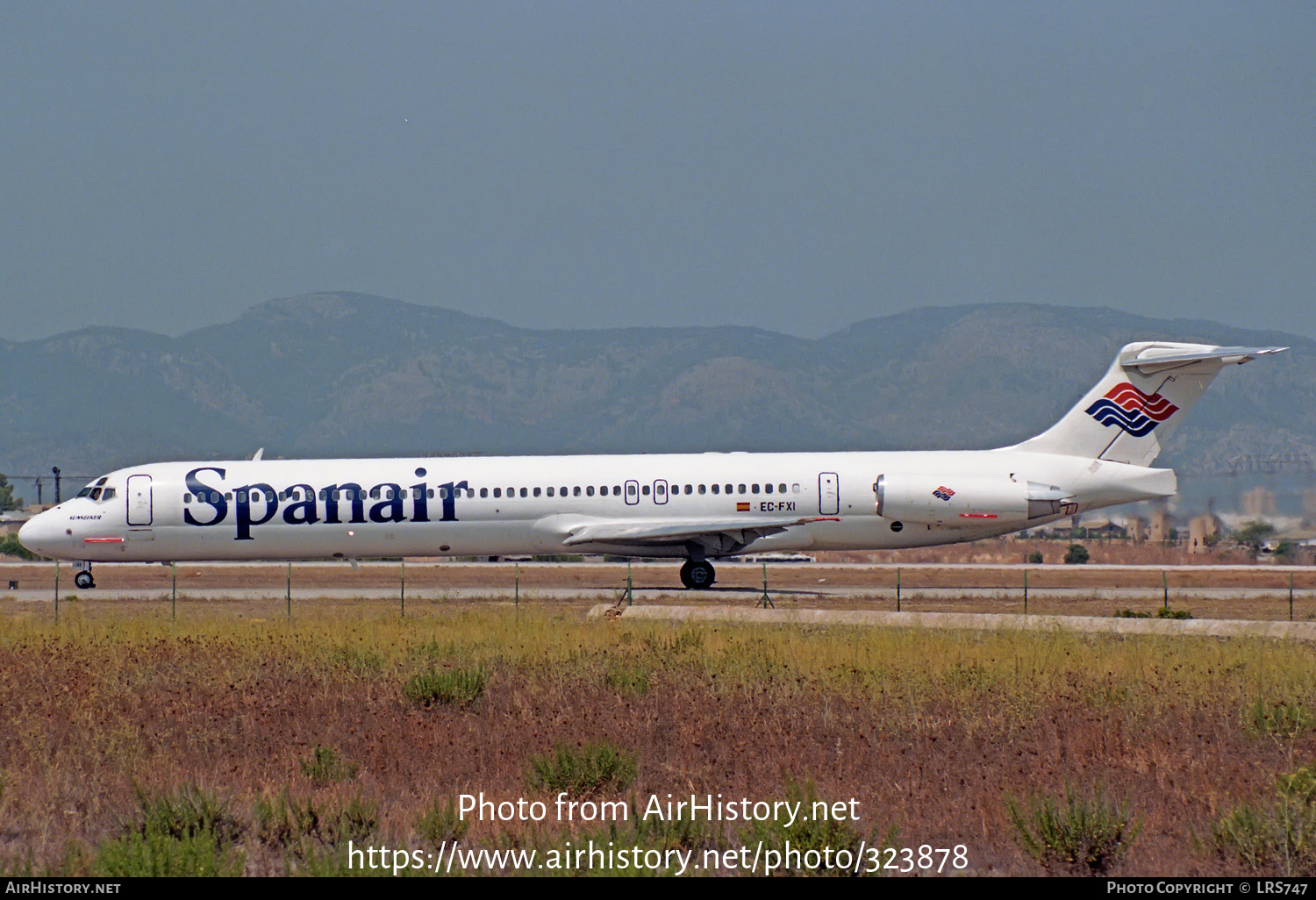 Aircraft Photo of EC-FXI | McDonnell Douglas MD-83 (DC-9-83) | Spanair | AirHistory.net #323878