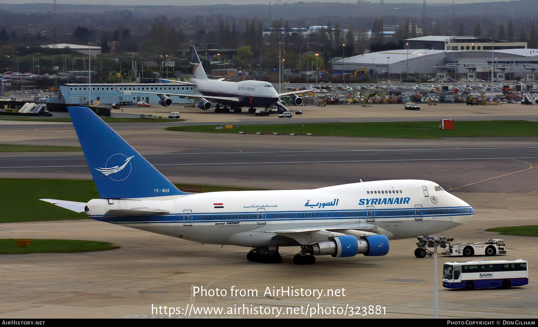 Aircraft Photo of YK-AHA | Boeing 747SP-94 | Syrian Air | AirHistory.net #323881