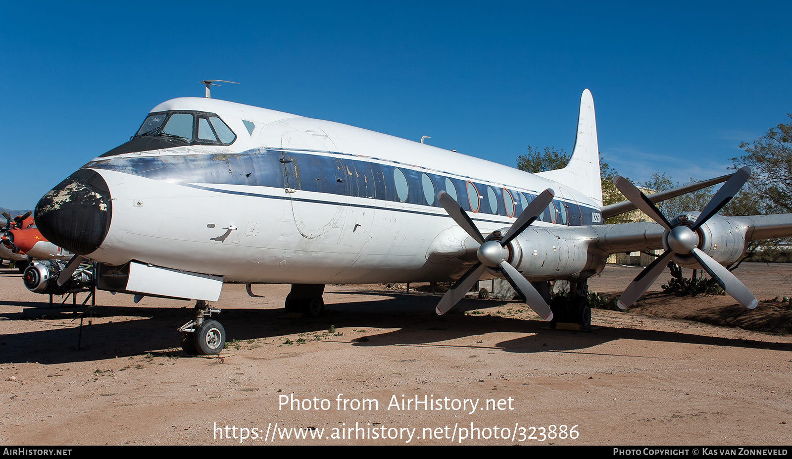 Aircraft Photo of N22SN | Vickers 744 Viscount | AirHistory.net #323886