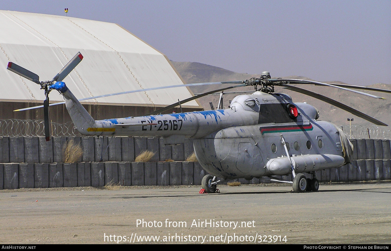 Aircraft Photo of EY-25167 | Mil Mi-8MTV-1 | AirHistory.net #323914