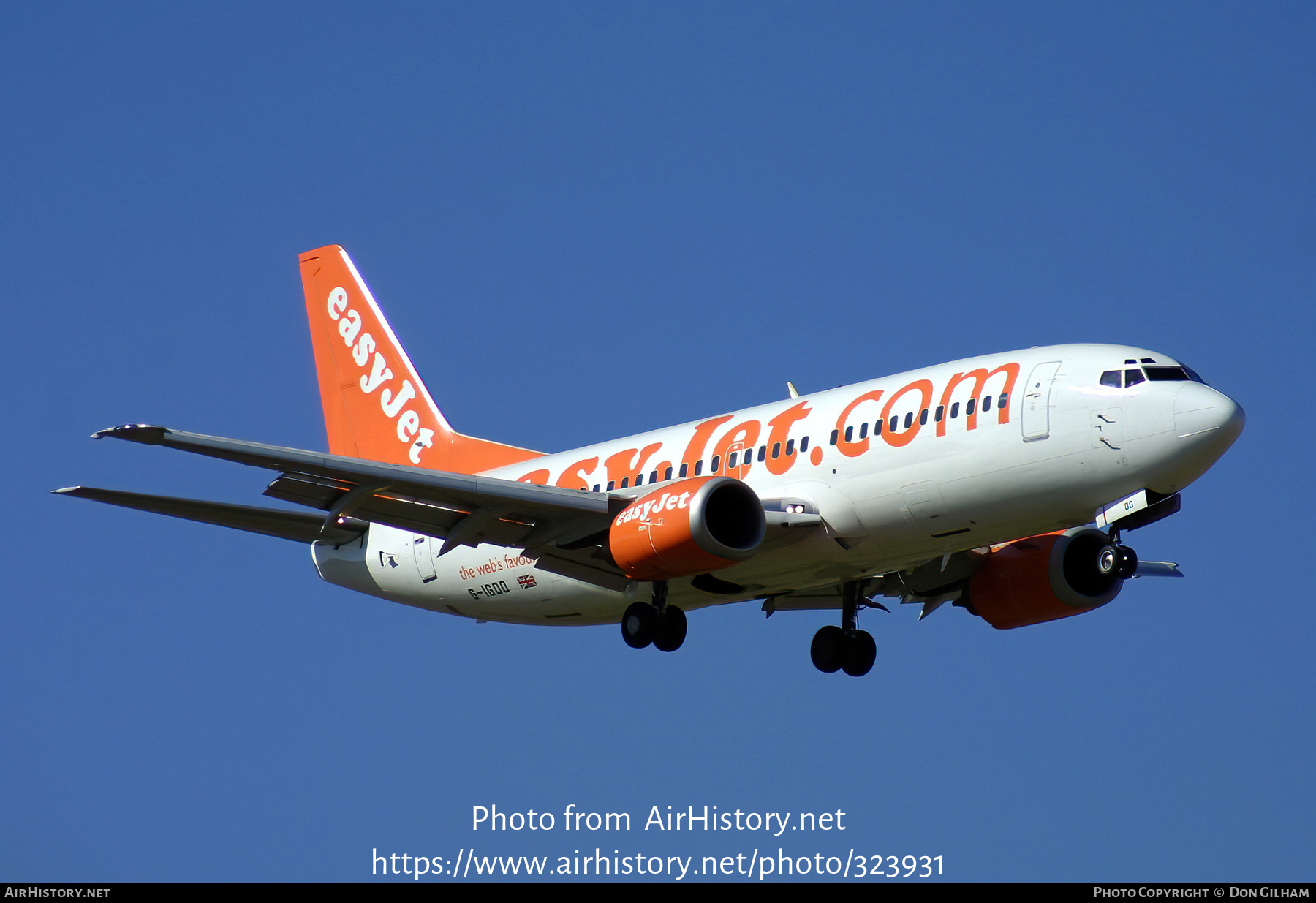 Aircraft Photo of G-IGOO | Boeing 737-36N | EasyJet | AirHistory.net #323931