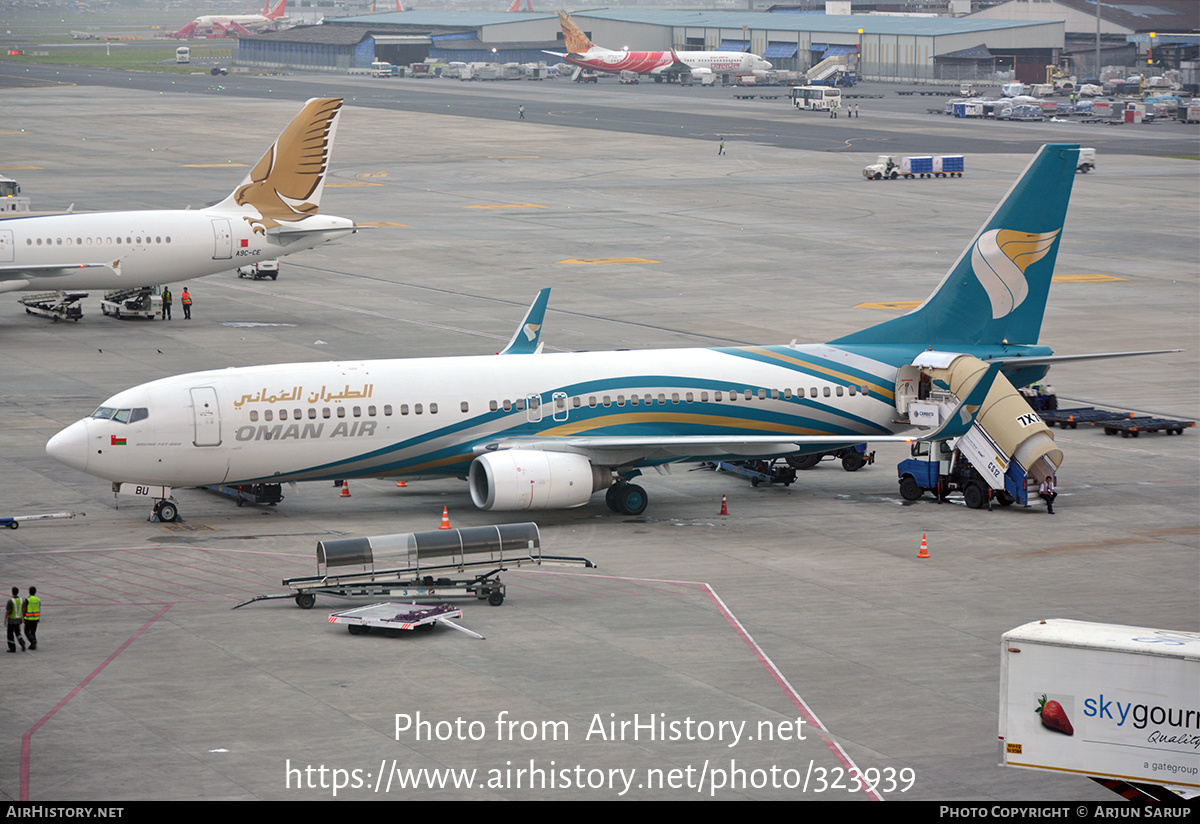 Aircraft Photo Of A4O-BU | Boeing 737-81M | Oman Air | AirHistory.net ...