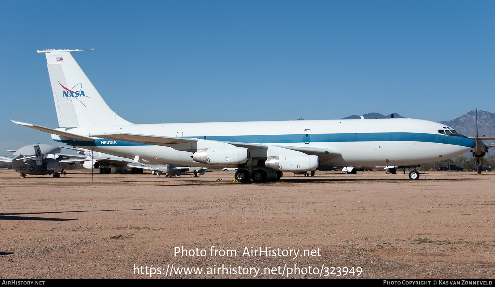 Aircraft Photo of N931NA | Boeing KC-135A Stratotanker | NASA - National Aeronautics and Space Administration | AirHistory.net #323949