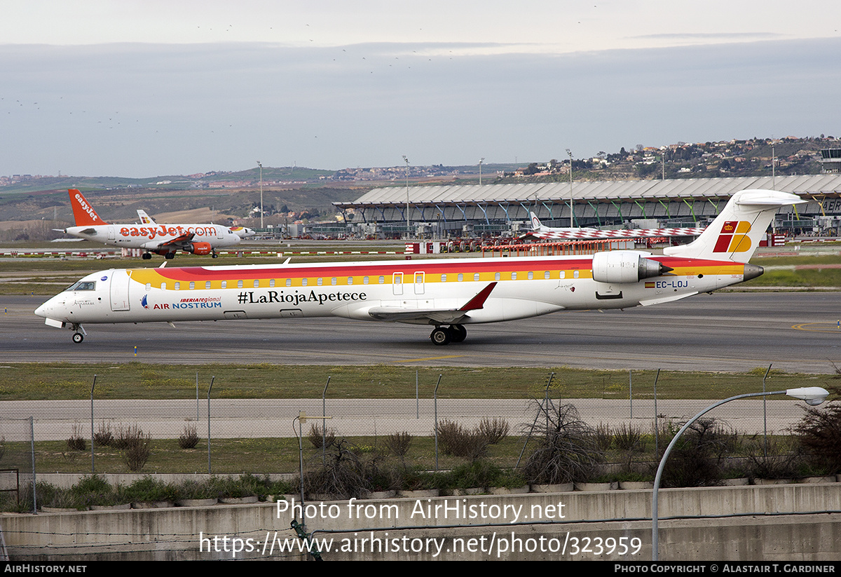 Aircraft Photo of EC-LOJ | Bombardier CRJ-1000EE (CL-600-2E25) | Iberia Regional | AirHistory.net #323959