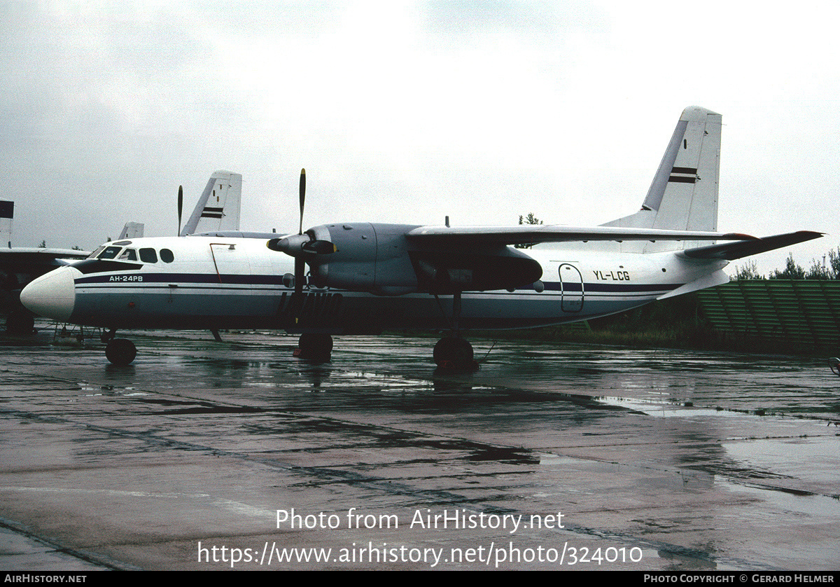 Aircraft Photo of YL-LCG | Antonov An-24RV | Latavio - Latvian Airlines | AirHistory.net #324010