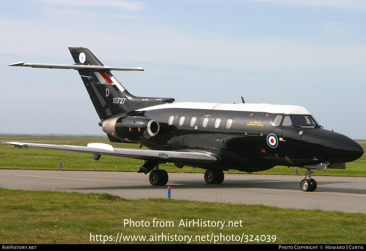 Aircraft Photo of XS727 | Hawker Siddeley HS-125-2 Dominie T1 | UK - Air Force | AirHistory.net #324039