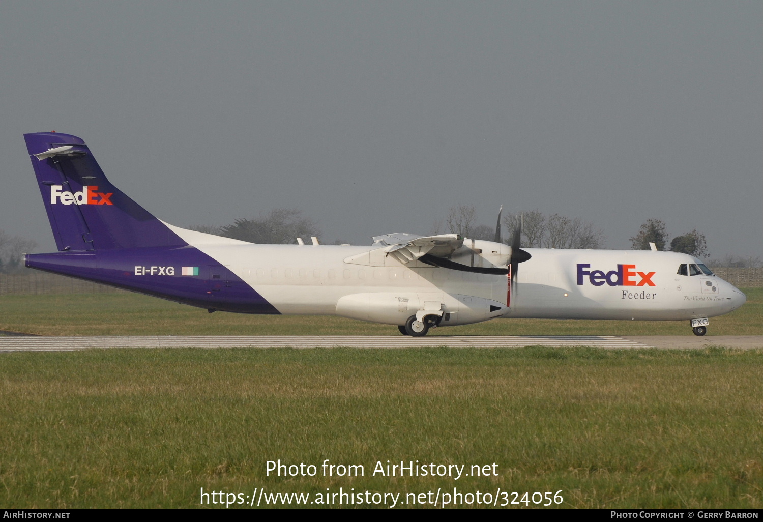 Aircraft Photo of EI-FXG | ATR ATR-72-202/F | FedEx Feeder | AirHistory.net #324056