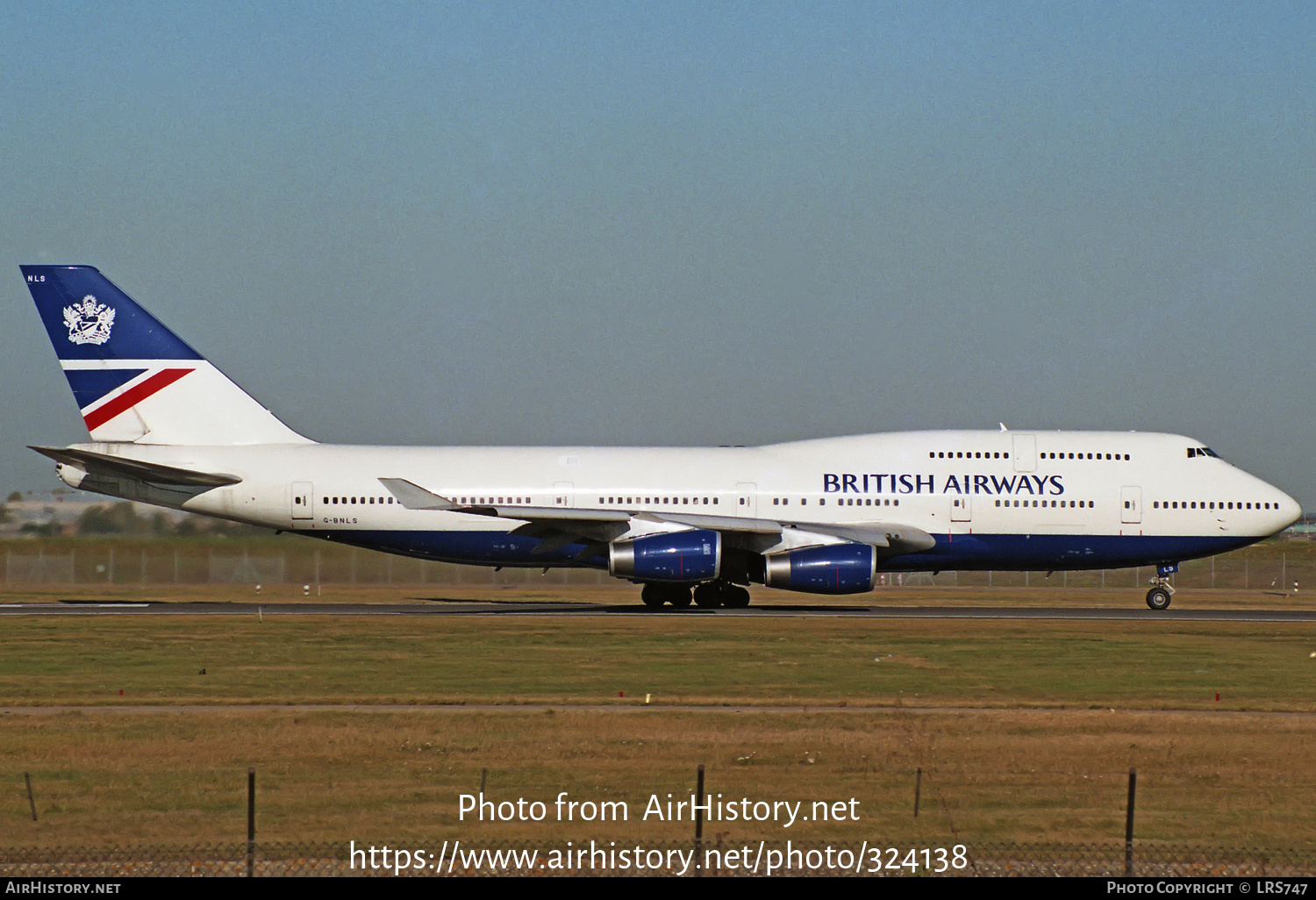 Aircraft Photo of G-BNLS | Boeing 747-436 | British Airways | AirHistory.net #324138