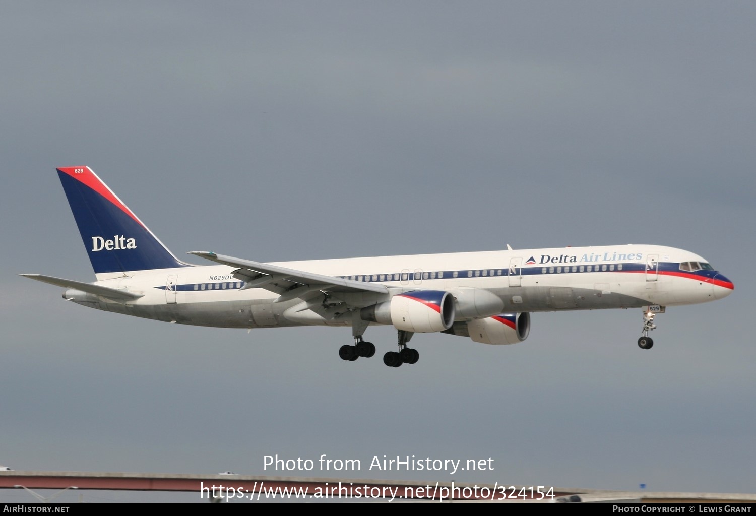 Aircraft Photo of N629DL | Boeing 757-232 | Delta Air Lines | AirHistory.net #324154