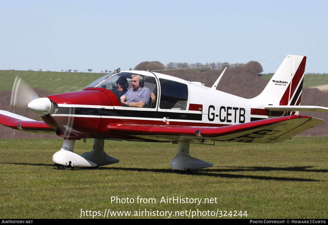 Aircraft Photo of G-CETB | Robin DR-400-180 Regent | AirHistory.net #324244