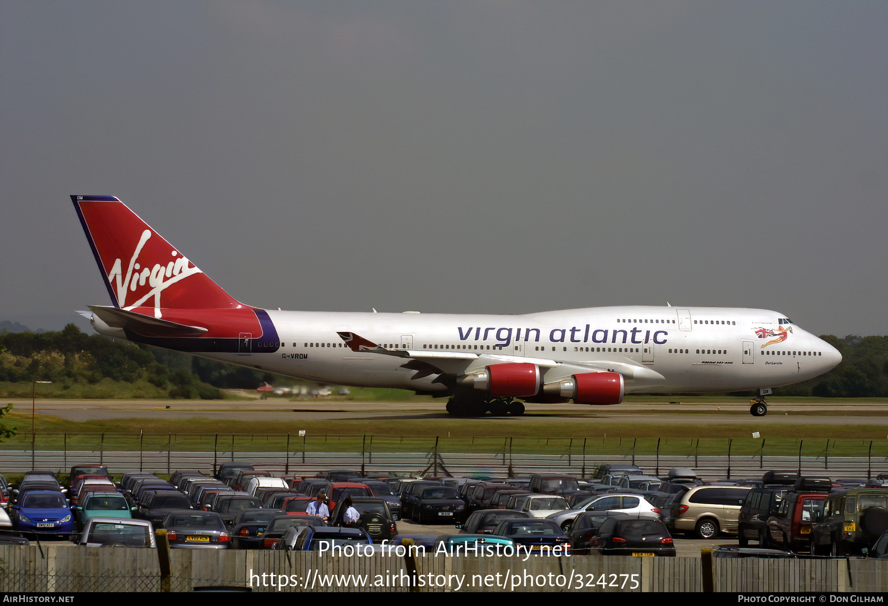 Aircraft Photo of G-VROM | Boeing 747-443 | Virgin Atlantic Airways | AirHistory.net #324275