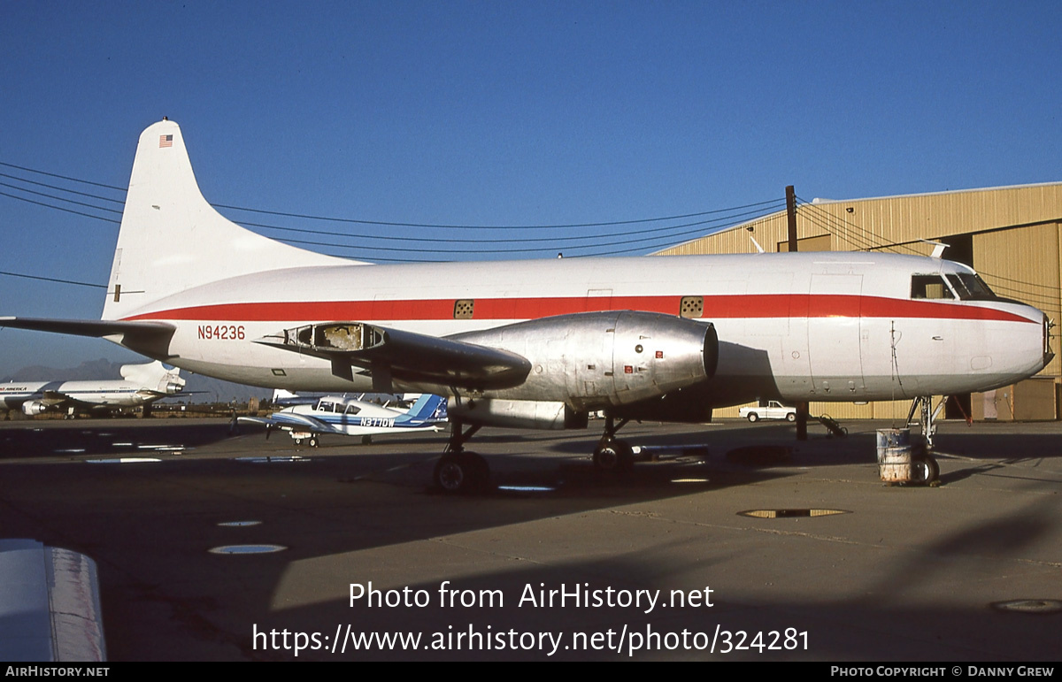 Aircraft Photo of N94236 | Convair 600/F | AirHistory.net #324281