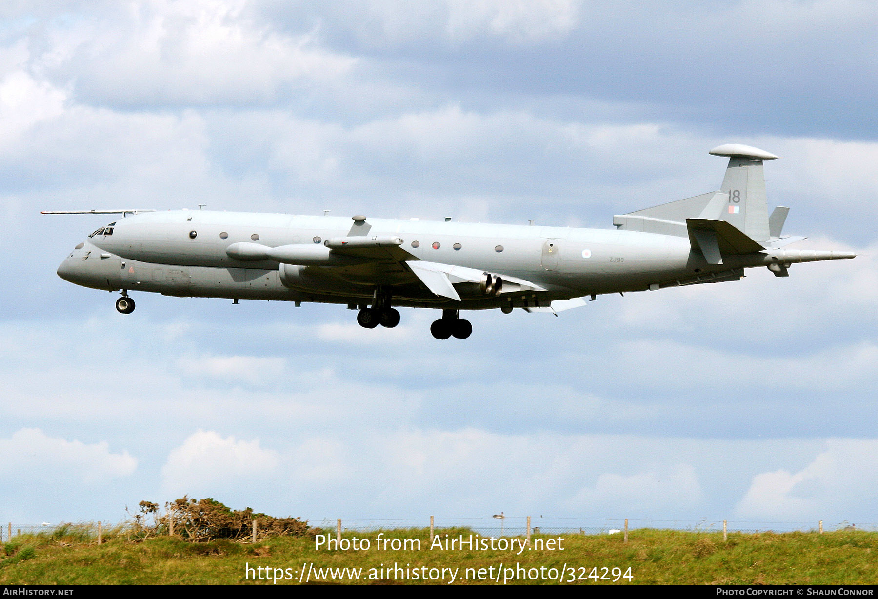 Aircraft Photo of ZJ518 | Hawker Siddeley HS-801 Nimrod MRA.4 | UK - Air Force | AirHistory.net #324294