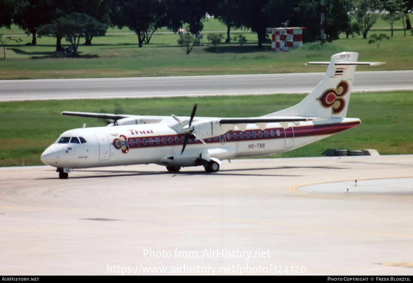 Aircraft Photo of HS-TRB | ATR ATR-72-201 | Thai Airways International | AirHistory.net #324320