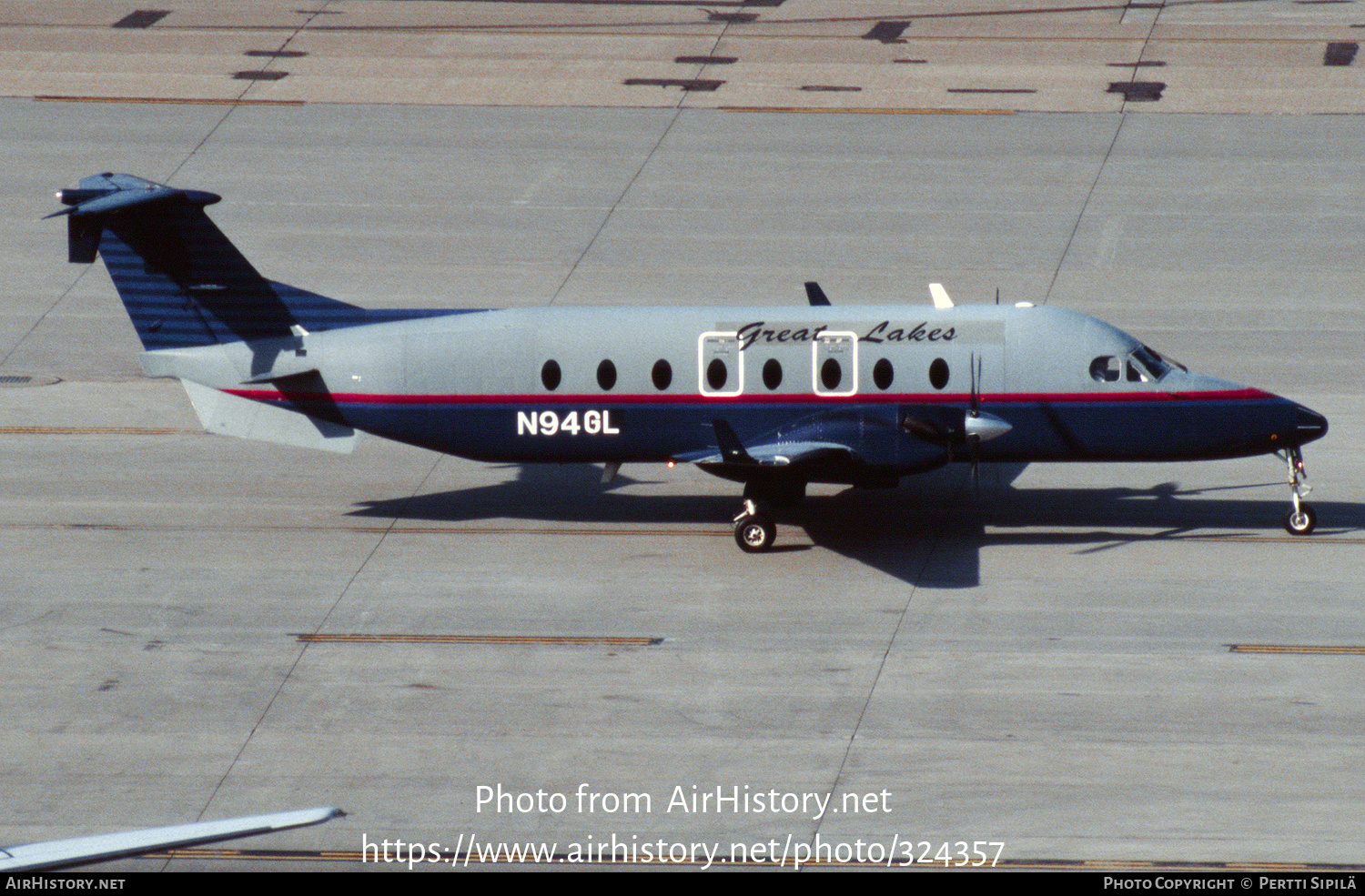 Aircraft Photo of N94GL | Beech 1900D | Great Lakes Airlines | AirHistory.net #324357