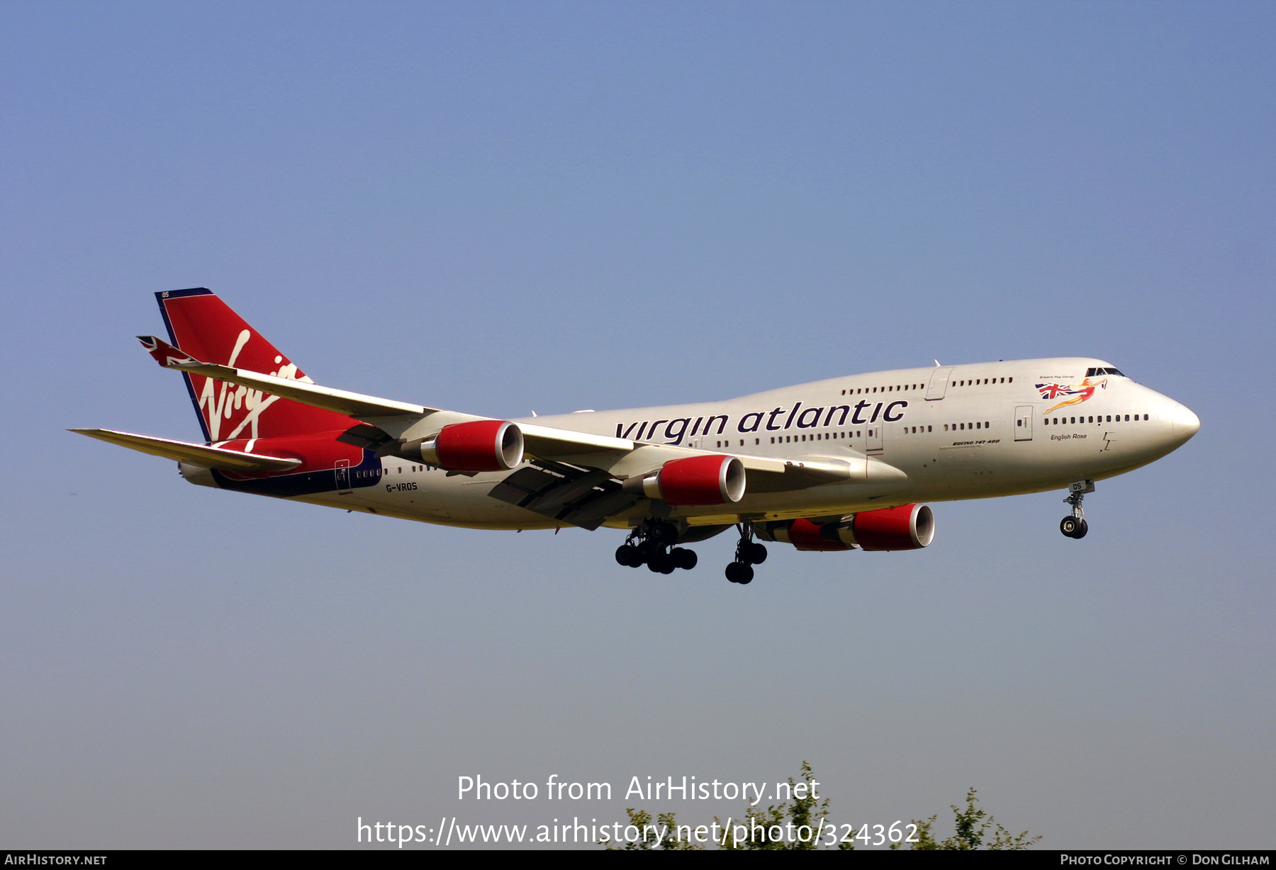 Aircraft Photo of G-VROS | Boeing 747-443 | Virgin Atlantic Airways | AirHistory.net #324362