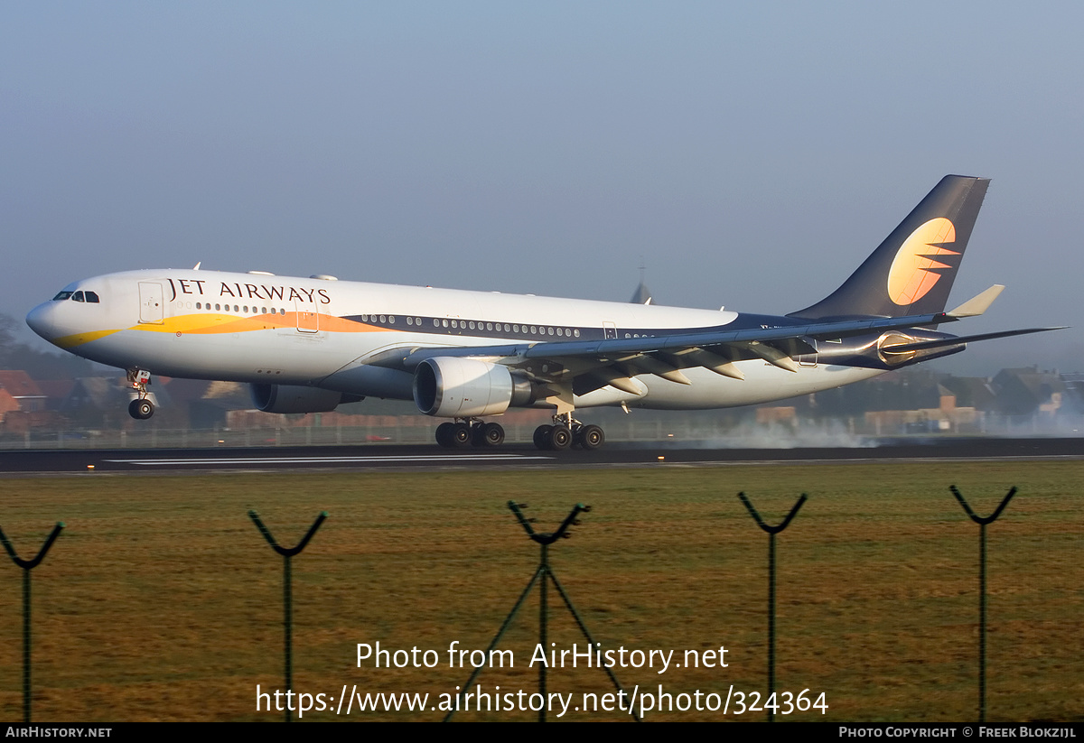 Aircraft Photo of VT-JWG | Airbus A330-203 | Jet Airways | AirHistory.net #324364