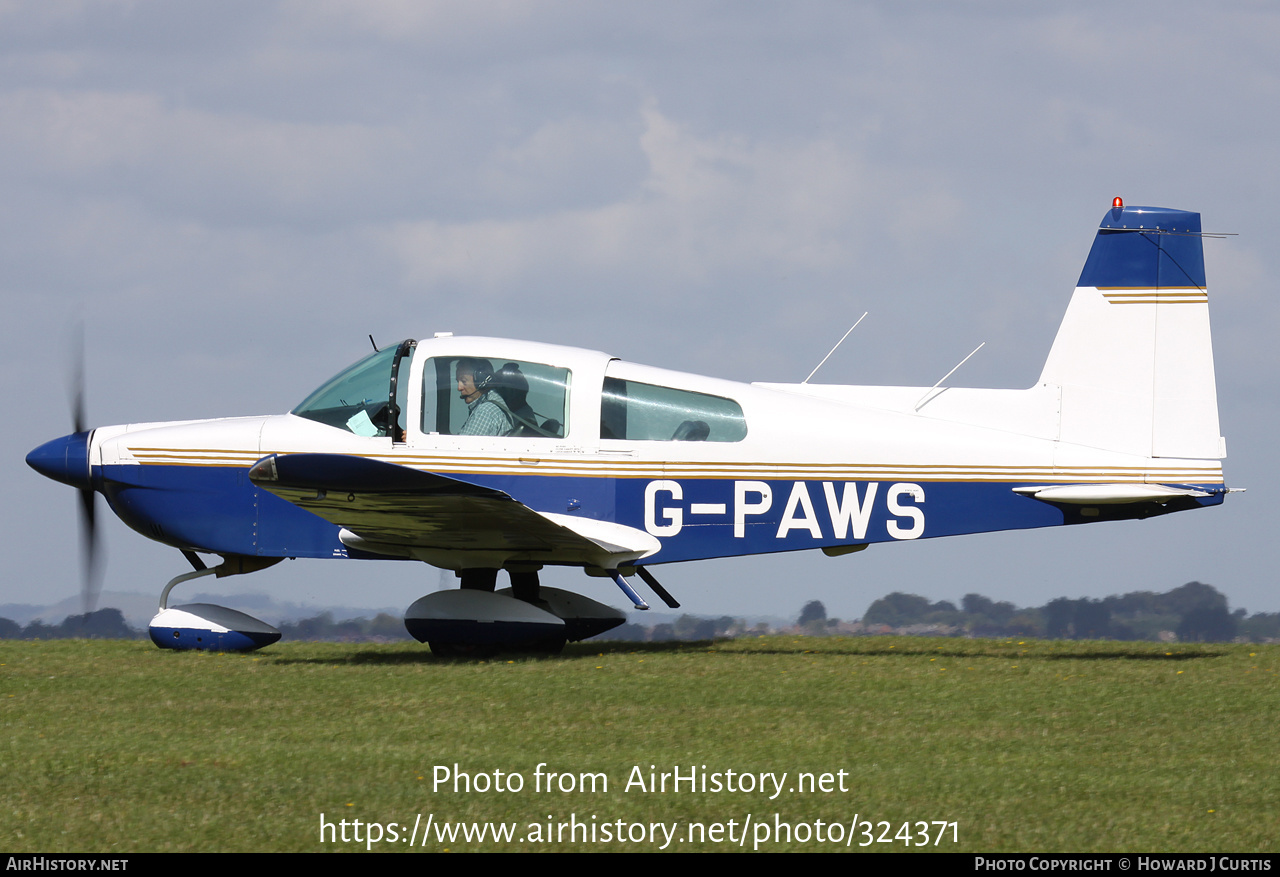 Aircraft Photo of G-PAWS | Gulfstream American AA-5A Cheetah | AirHistory.net #324371