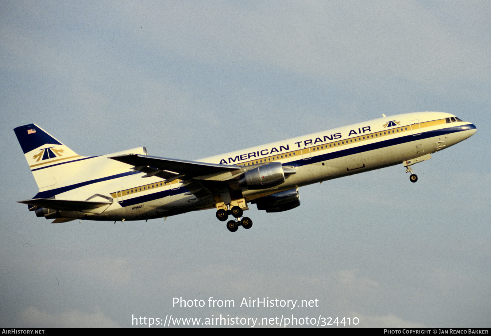 Aircraft Photo of N196AT | Lockheed L-1011-385-1 TriStar 50 | American Trans Air - ATA | AirHistory.net #324410