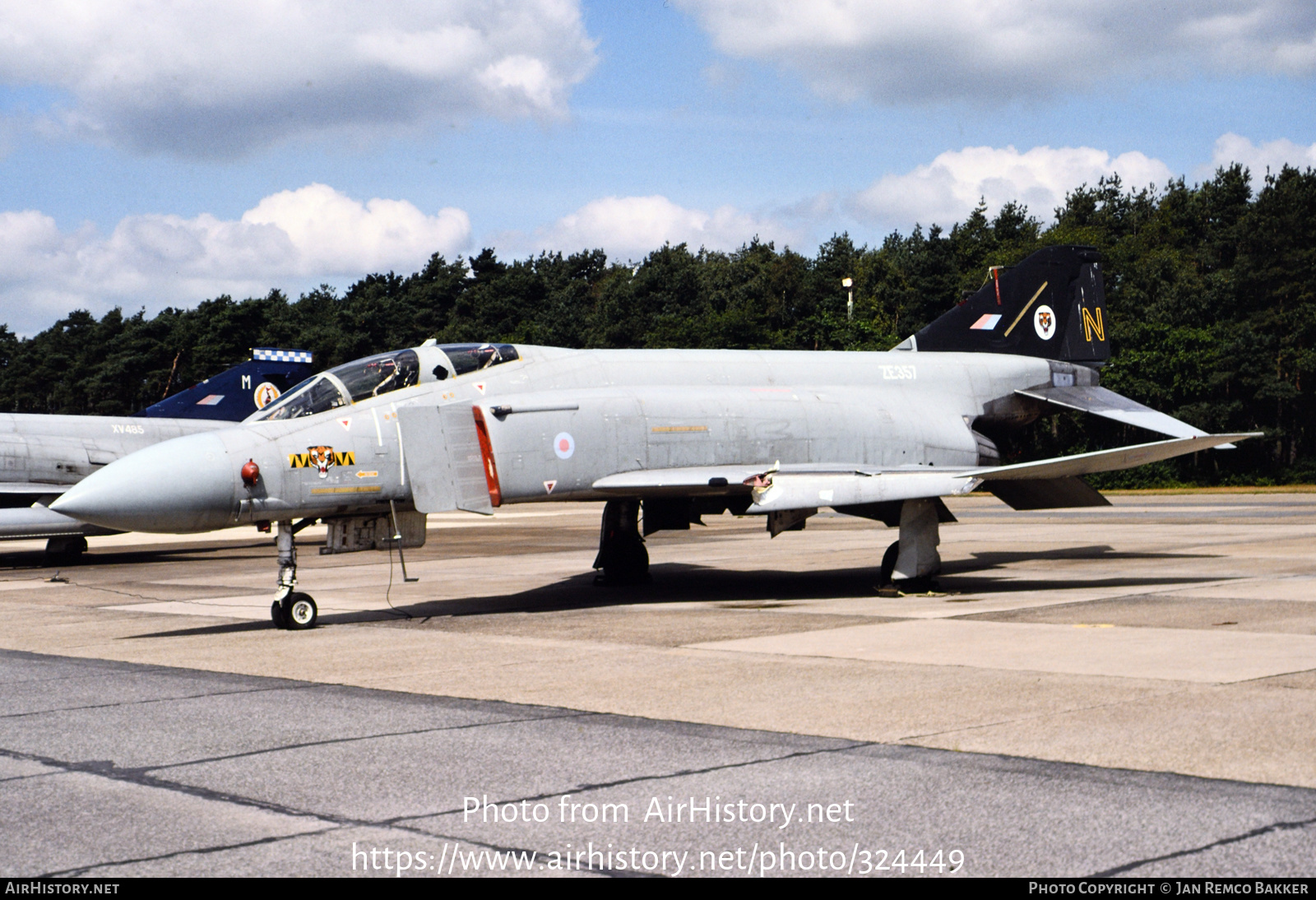 Aircraft Photo Of Ze357 Mcdonnell Douglas F 4j Uk Phantom Uk Air