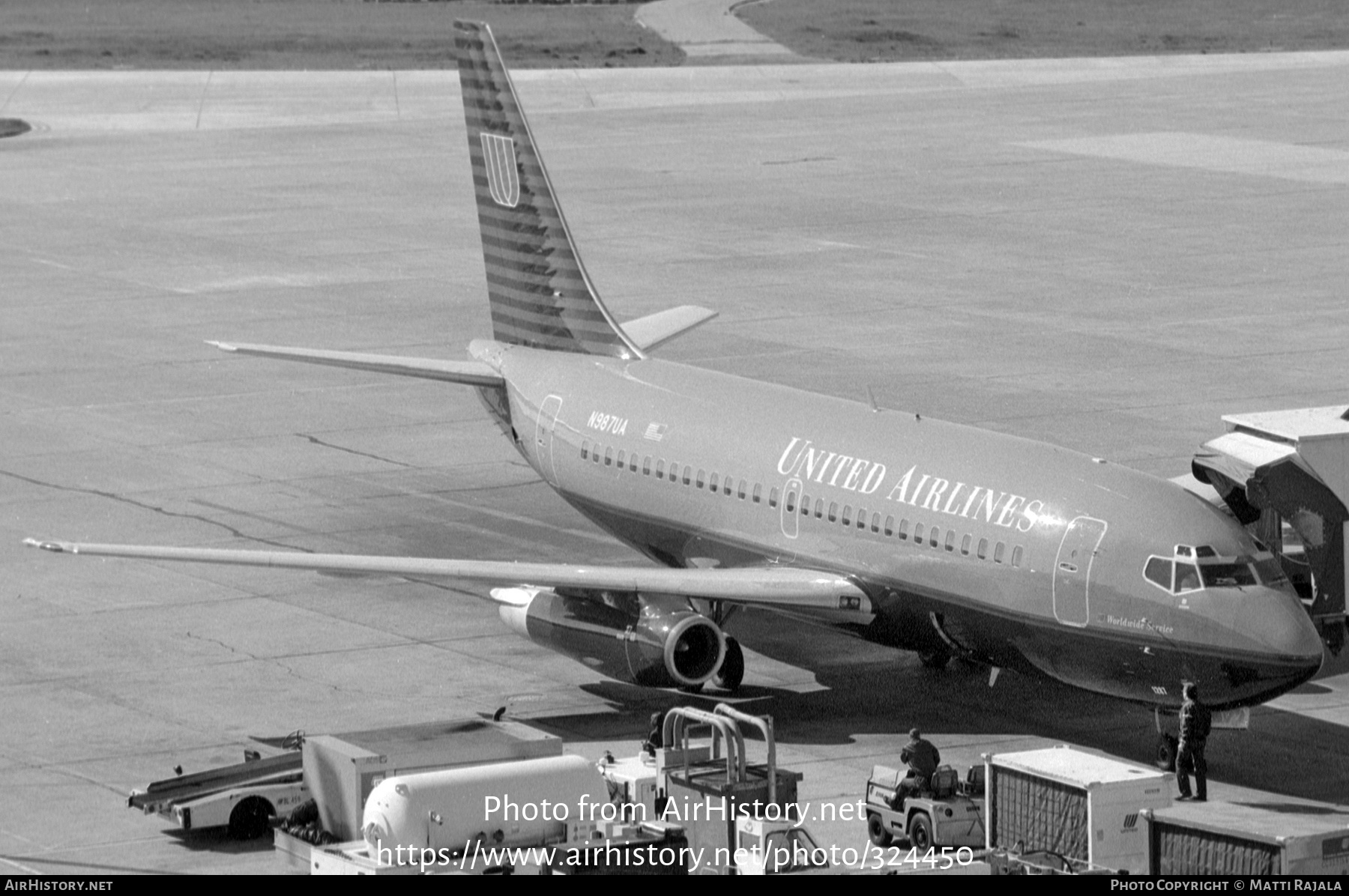 Aircraft Photo of N987UA | Boeing 737-291/Adv | United Airlines ...