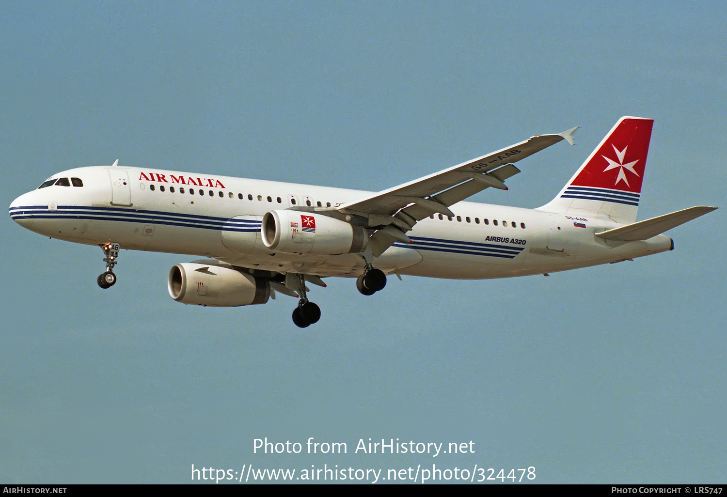 Aircraft Photo of S5-AAB | Airbus A320-231 | Air Malta | AirHistory.net #324478