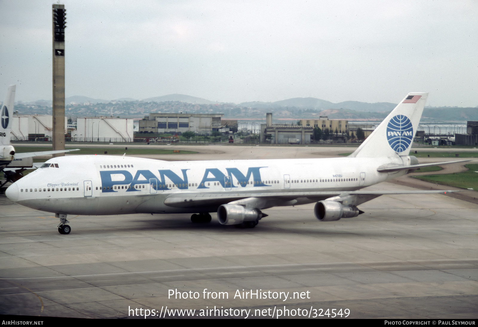 Aircraft Photo of N4712U | Boeing 747-122 (SCD) | Pan American World Airways - Pan Am | AirHistory.net #324549