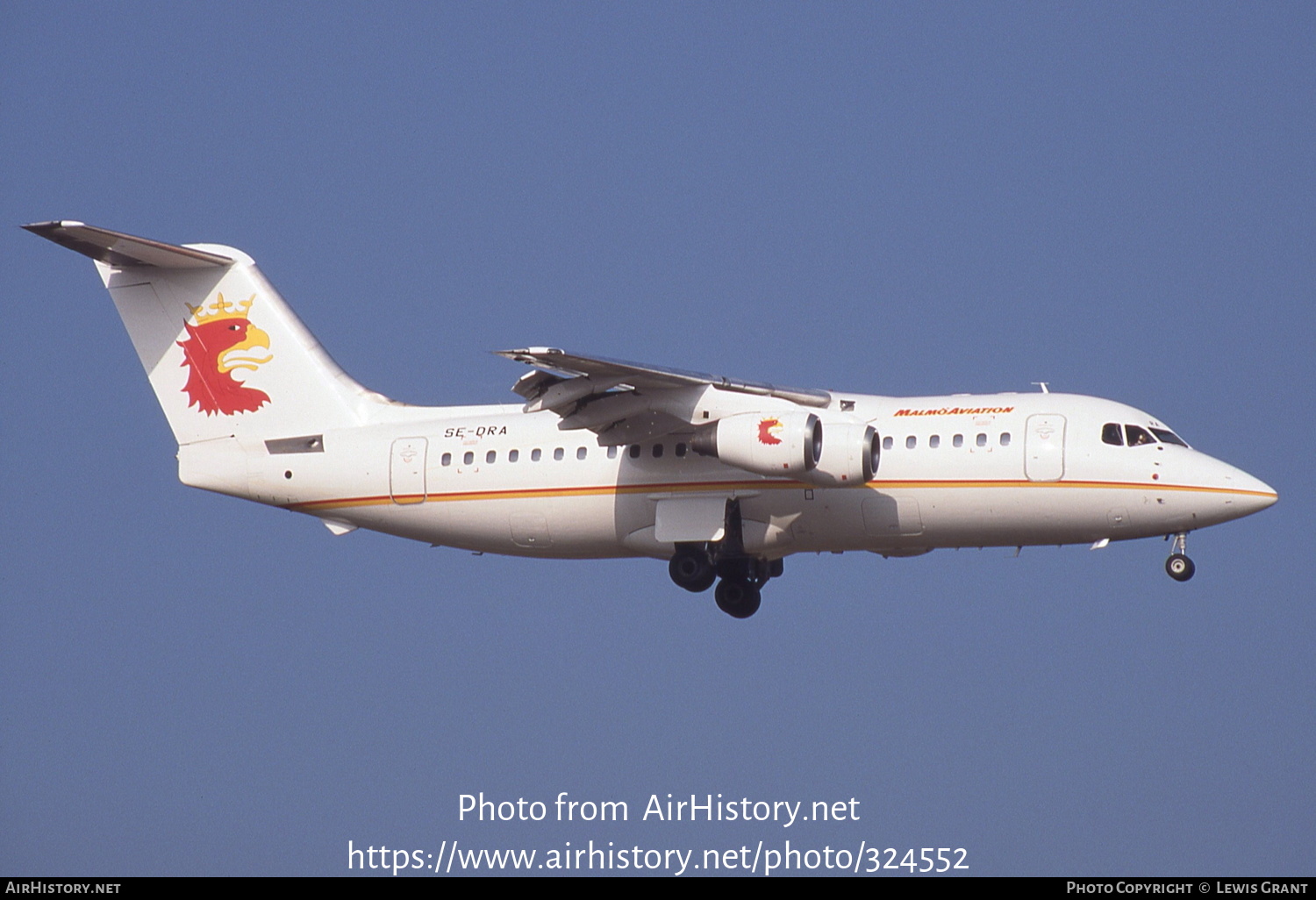 Aircraft Photo of SE-DRA | British Aerospace BAe-146-200 | Malmö Aviation | AirHistory.net #324552